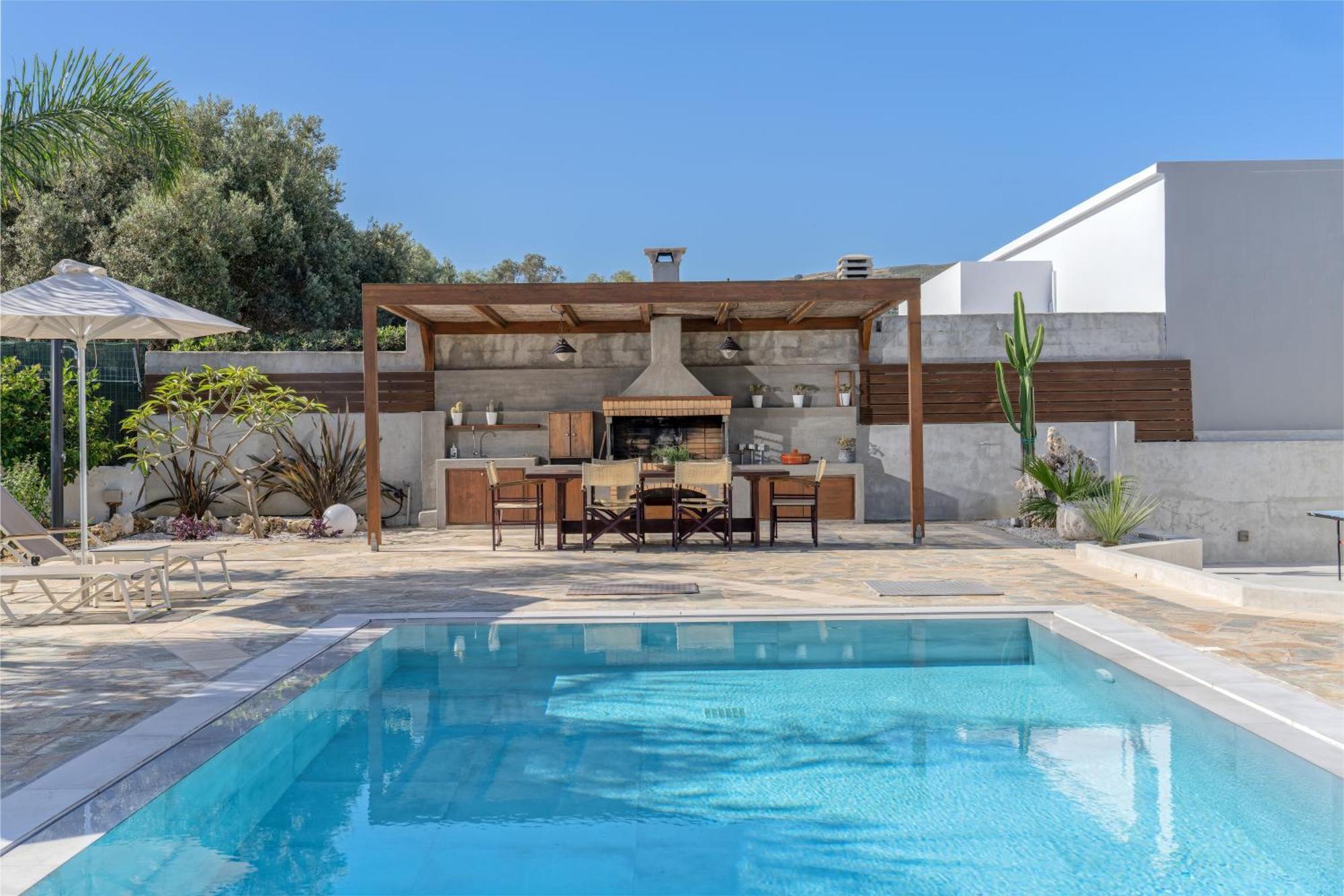 Villa Periklis Adelianos Kampos Exterior foto