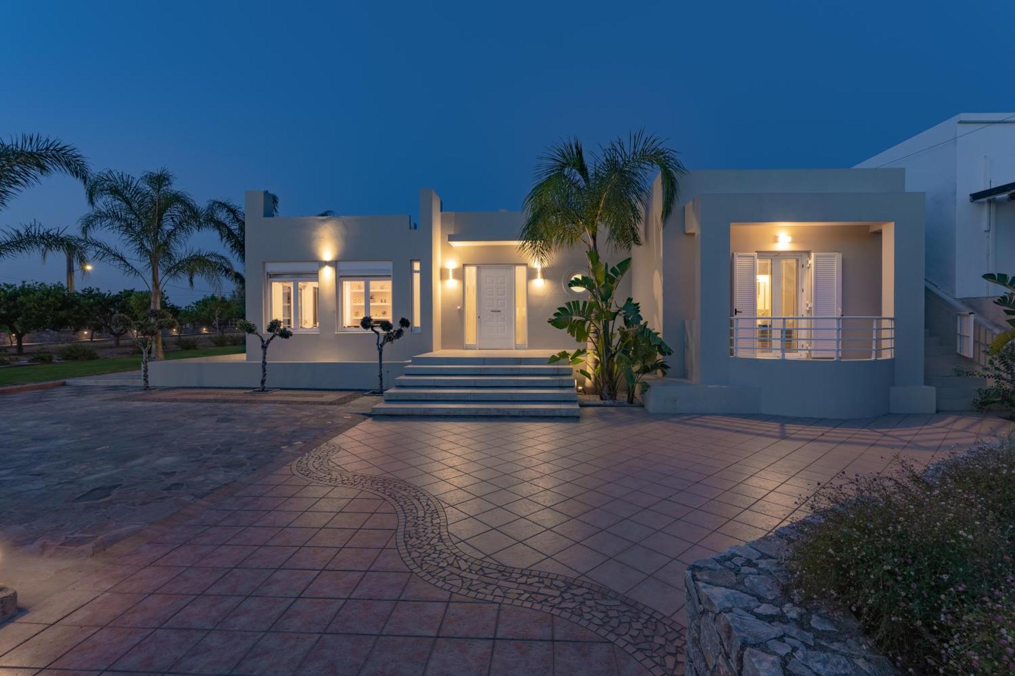 Villa Periklis Adelianos Kampos Exterior foto