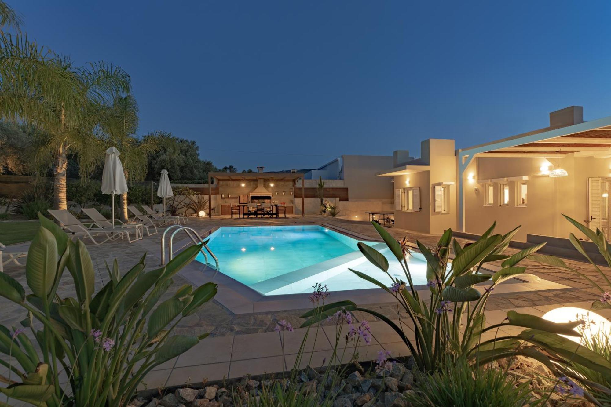 Villa Periklis Adelianos Kampos Exterior foto